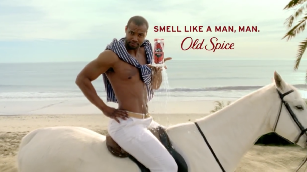 Old Spice Ad Campaign Man on a Horse