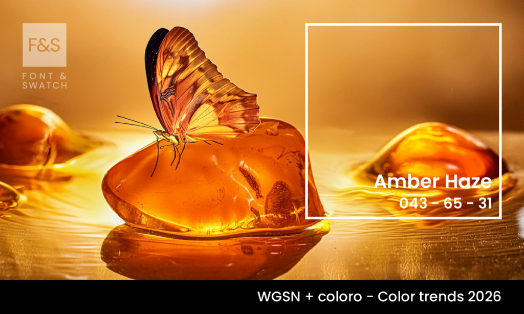Amber Haze 043-65-31 WGSN & Coloro Trending colour 2026