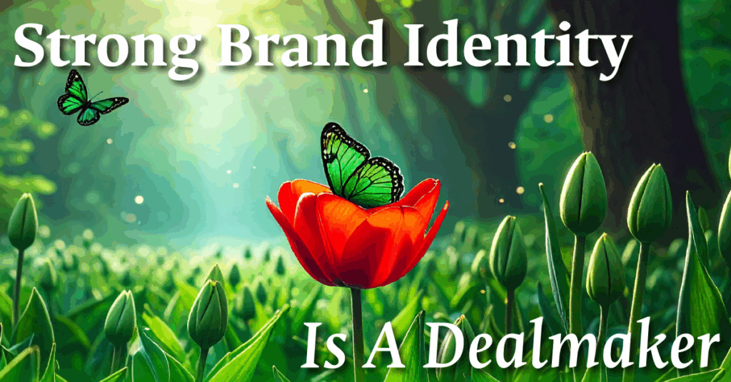 Strong Brand Identity Is A Dealmaker