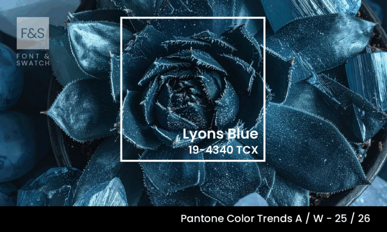 Lyons Blue Pantone 19-4340