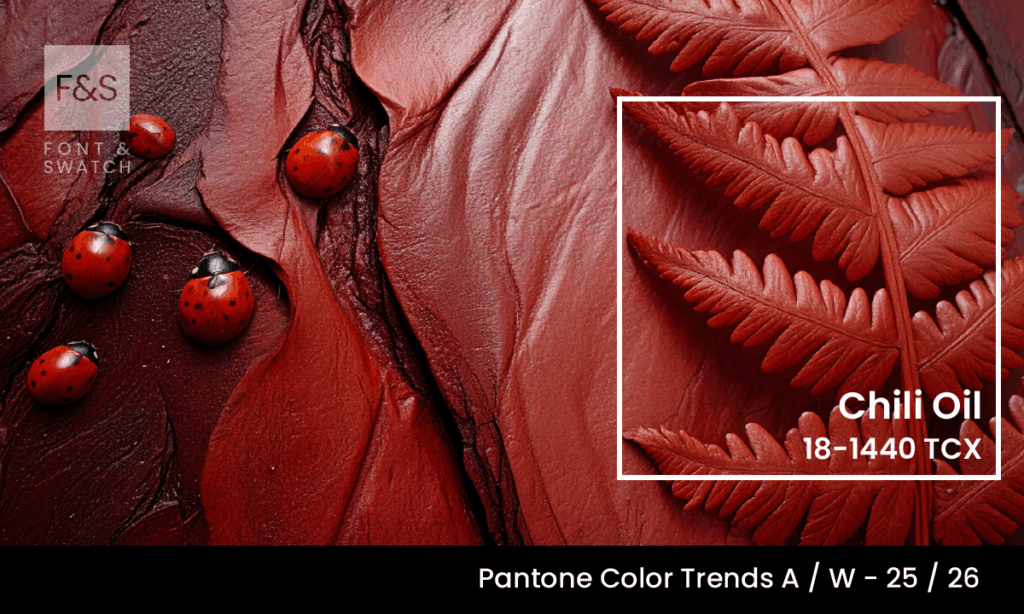 Chili Oil Pantone 18-14-40