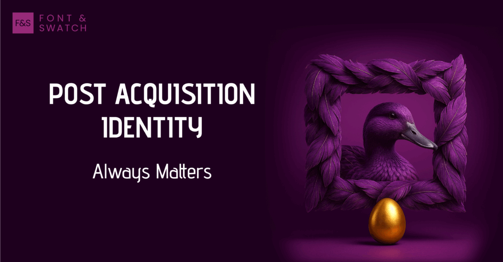 Rebranding after an acquisition isn’t required but an identity reflection always is